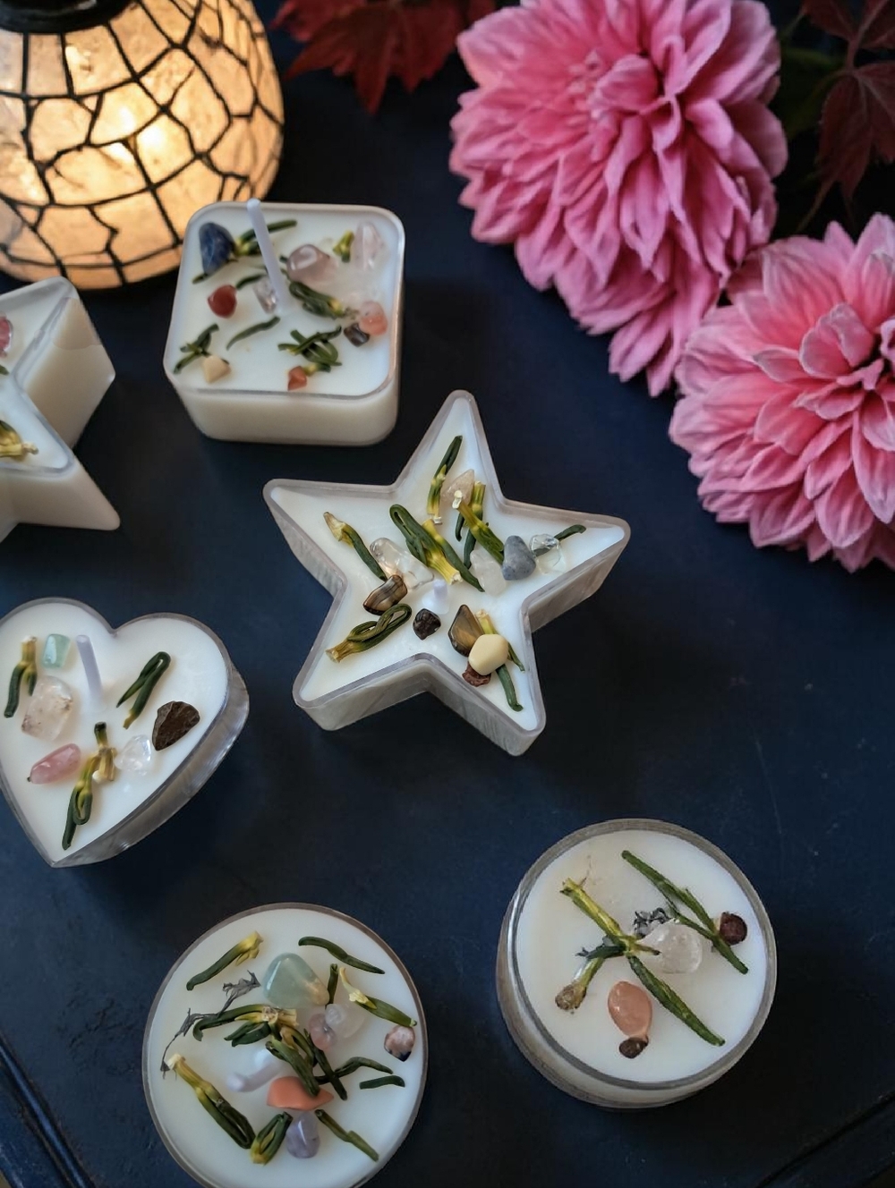 Hand crafted, Wicked Worthy Wax, Shock me Chakra tealights - Picture 2 of 4